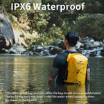 ถุงกันน้ำ Naturehike Wet Dry IPX6 สำหรับกิจกรรมกลางแจ้ง ริมทะเล ดำน้ำ ว่ายน้ำ และล่องแพ ขนาด 20L สีเขียวทหาร, 20L สีเหลือง, 30L สีเขียวทหาร, 30L สีเหลือง, 40L สีเขียวทหาร, 40L สีเหลือง