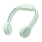 JisuLife FA31 พัดลมคอแขวนแบบชาร์จ USB พัดลมขนาดเล็กไร้ใบพัด ระบายความร้อนลมแรงสำหรับกลางแจ้ง พัดลมไฟฟ้า