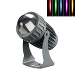 ไฟสปอร์ตไลท์ LED 10W ลำแสงเดียว กลางแจ้ง กันน้ำ ไฟเสาไฟผนัง ไฟสวนรีโมท เลือก 1 ใน 3 สี เลือก 1 ใน 5 สี