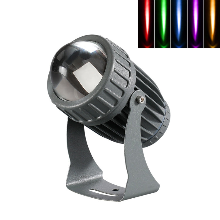 ไฟสปอร์ตไลท์ LED 10W ลำแสงเดียว กลางแจ้ง กันน้ำ ไฟเสาไฟผนัง ไฟสวนรีโมท เลือก 1 ใน 3 สี เลือก 1 ใน 5 สี