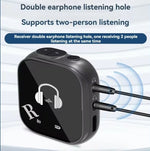 ระบบมอนิเตอร์ไร้สาย 5.8G แบบใส่ในหู รองรับการมอนิเตอร์หูฟังคู่, หนึ่งต่อสอง, หนึ่งต่อสี่