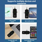 ระบบมอนิเตอร์ไร้สาย 5.8G แบบใส่ในหู รองรับการมอนิเตอร์หูฟังคู่, หนึ่งต่อสอง, หนึ่งต่อสี่