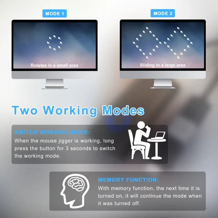 Virtual Mouse Prevents Computer Hibernation Fully Automatic Mouse Movement Paths, F-1