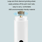 เครื่องเจียรเล็บสัตว์เลี้ยงอัตโนมัติเต็มรูปแบบพร้อมไฟ LED