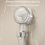 Bathroom Suction Cup Hooks Household Wall Mounted Hanging Organizer