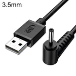 สายชาร์จ USB เป็น DC JINGHUA U550C สำหรับเครื่องใช้ไฟฟ้าขนาดเล็ก ขนาด 3.5 มม., 5.5 มม.