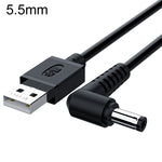 สายชาร์จ USB เป็น DC JINGHUA U550C สำหรับเครื่องใช้ไฟฟ้าขนาดเล็ก ขนาด 3.5 มม., 5.5 มม.