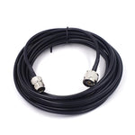 สายอะแดปเตอร์ N ตัวผู้เป็น N ตัวเมีย RG58 สำหรับขยายสัญญาณวิทยุ WiFi ยาว 0.5 ม., 1 ม., 3 ม., 5 ม., 10 ม.