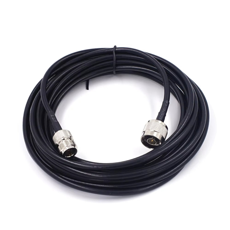 สายอะแดปเตอร์ N ตัวผู้เป็น N ตัวเมีย RG58 สำหรับขยายสัญญาณวิทยุ WiFi ยาว 0.5 ม., 1 ม., 3 ม., 5 ม., 10 ม.