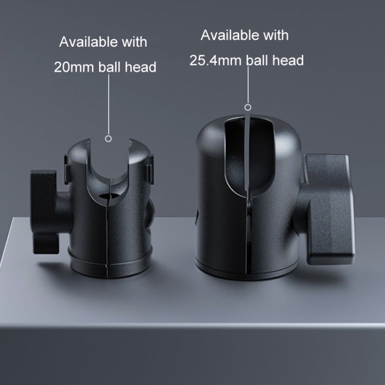 Car Phone Mount Extension Arm Double Jointed Swivel Adjustment Carbon Fiber Bracket Connecting Rod, 140mm For 20mm Ball Head, 170mm For 25.4mm Ball Head