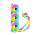 COOLMOON AS360 รุ่น Magic Diamond Edition พัดลมระบายความร้อนคอมพิวเตอร์ ARGB ระบบน้ำพร้อมไฟ LED รวมหม้อน้ำ CPU, AS360