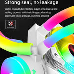 COOLMOON AS360 รุ่น Magic Diamond Edition พัดลมระบายความร้อนคอมพิวเตอร์ ARGB ระบบน้ำพร้อมไฟ LED รวมหม้อน้ำ CPU, AS360