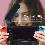 สำหรับ Nintendo Switch ชุดเปลี่ยนขาตั้งหลัง 2 ชิ้น, สีดำ, ขาวใส, ขาว, แดง, น้ำเงิน