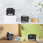 โปรเจคเตอร์ขนาดเล็กแบบพกพา สมาร์ทโฮมเธียเตอร์ รุ่น Android 4K HD, รุ่นแสดงผลหน้าจอเดียวสำหรับโทรศัพท์มือถือ