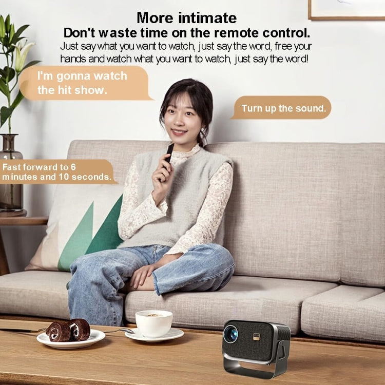 โปรเจคเตอร์ขนาดเล็กแบบพกพา สมาร์ทโฮมเธียเตอร์ รุ่น Android 4K HD, รุ่นแสดงผลหน้าจอเดียวสำหรับโทรศัพท์มือถือ