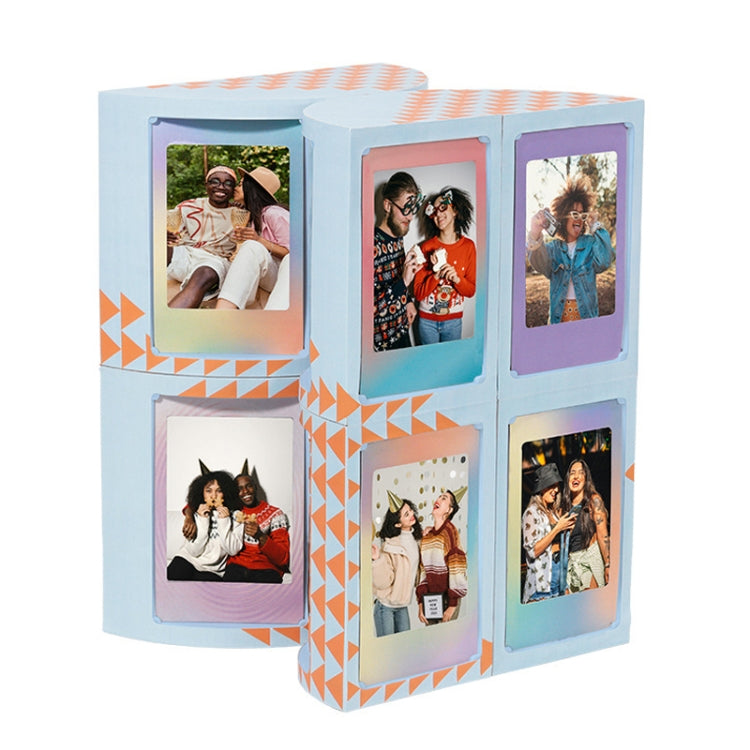ขาตั้งกรอบรูป DIY แบบแปลงร่างขนาด 3 นิ้ว พร้อมชั้นเก็บของ