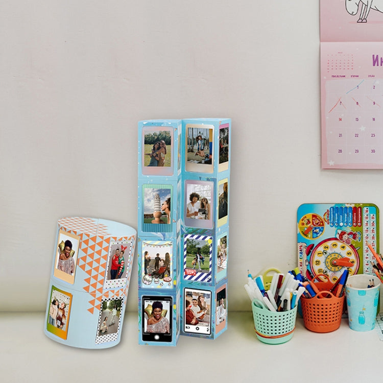 ขาตั้งกรอบรูป DIY แบบแปลงร่างขนาด 3 นิ้ว พร้อมชั้นเก็บของ