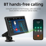 เครื่องเล่น MP5 หน้าจอ HD สำหรับรถยนต์ทั่วไป พร้อมจอภาพถอยหลัง ไม่มีตัวกล้อง