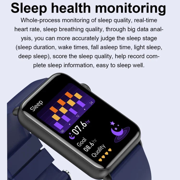 สมาร์ทวอทช์วงแหวนวัด ECG อุณหภูมิ อัตราการเต้นหัวใจ ความดันโลหิต สุขภาพ รองรับบลูทูธสำหรับโทรศัพท์ สีซิลิโคนดำ สีซิลิโคนแดง สีซิลิโคนฟ้า หนังสีดำ หนังสีน้ำตาล