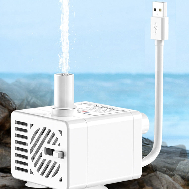 ปั๊มน้ำดื่มสัตว์เลี้ยง USB Innovator Group 5V ปั๊มน้ำ DC ไร้เสียงแบบไร้แปรงถ่าน พร้อมท่อ 1 เมตร และ 2 เมตร ระบบระบายน้ำอัตโนมัติ ปิดเครื่องเมื่อไม่มีน้ำ