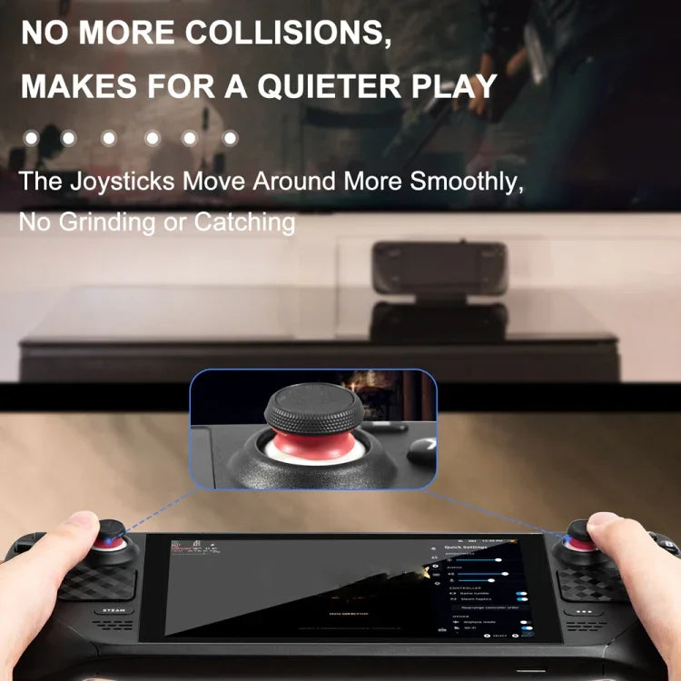 ซิลิโคนป้องกันจอยสติ๊ก 12 คู่ สำหรับ Steam Deck / PS4 / PS5 / Switch / Xbox, 12 คู่สีผสม