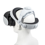 DEVASO สำหรับ PlayStation VR 2 สายคาดศีรษะ Elite แบบไม่ลื่น สบาย ลดน้ำหนัก สำหรับ PlayStation VR 2 ABS