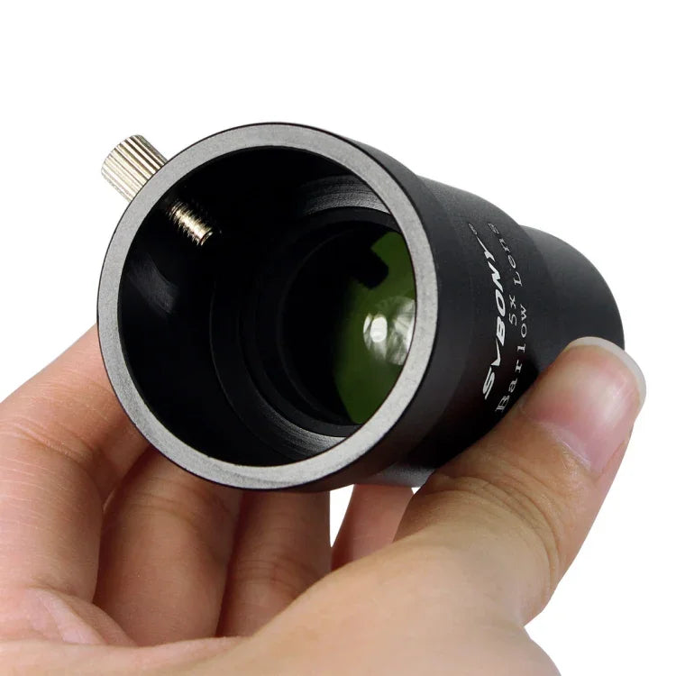 อุปกรณ์กล้องโทรทรรศน์ดาราศาสตร์ SVBONY F9102A ขยาย 5 เท่า ขนาด 1.25 นิ้ว F9102A