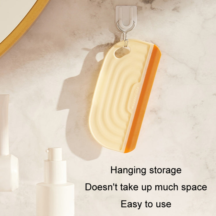 Mini Wiper Bathroom Mirror Glass Silicone Cleaning Tool Countertop Tile Scraper