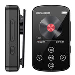 เครื่องเล่นเพลง MP3 บลูทูธ HIFI พร้อมคลิปกีฬา หน้าจอสัมผัส MP4 ไม่มีการ์ด TF, ความจุ 8GB, 16GB, 32GB, 64GB, 128GB
