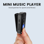 เครื่องเล่นเพลง MP3 บลูทูธ HIFI พร้อมคลิปกีฬา หน้าจอสัมผัส MP4 ไม่มีการ์ด TF, ความจุ 8GB, 16GB, 32GB, 64GB, 128GB