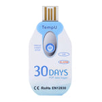 เครื่องบันทึกอุณหภูมิใช้ครั้งเดียว TempU สำหรับรถขนส่งโซ่เย็น, 30 วัน, 60 วัน, 90 วัน
