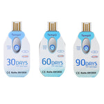 เครื่องบันทึกอุณหภูมิใช้ครั้งเดียว TempU สำหรับรถขนส่งโซ่เย็น, 30 วัน, 60 วัน, 90 วัน