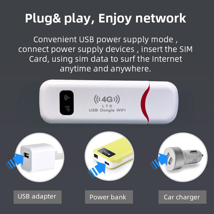 ดองเกิล WiFi USB 4G NIC เราเตอร์ไร้สายจุดเชื่อมต่อรถยนต์ UFI-8916