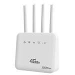 เราเตอร์ไร้สาย 4G CPE WiFi6 แบบเสียบปลั๊ก สองพอร์ต จุดเชื่อมต่อไร้สาย ปลั๊กยุโรป สำหรับยุโรป / เอเชีย / แอฟริกา