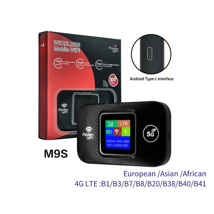 เราเตอร์ไร้สาย 4G Portable WiFi แบบเสียบปลั๊ก สำหรับรถยนต์ รุ่น M9S-LCD, M9S-LED