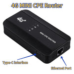 เราเตอร์ 4G WiFi6 แบบเสียบปลั๊ก LTE พกพา Mini CPE จุดเชื่อมต่อไร้สาย รุ่น M10-EW