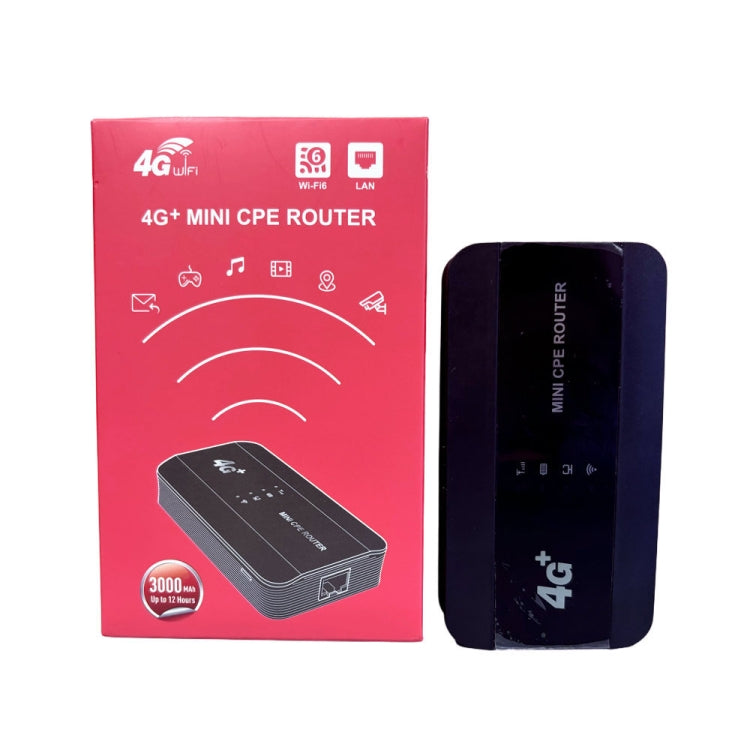 เราเตอร์ 4G WiFi6 แบบเสียบปลั๊ก LTE พกพา Mini CPE จุดเชื่อมต่อไร้สาย รุ่น M10-EW