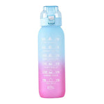 แก้วน้ำ Tritan ความจุ 1000ml สีไล่เฉด สำหรับกีฬากลางแจ้ง