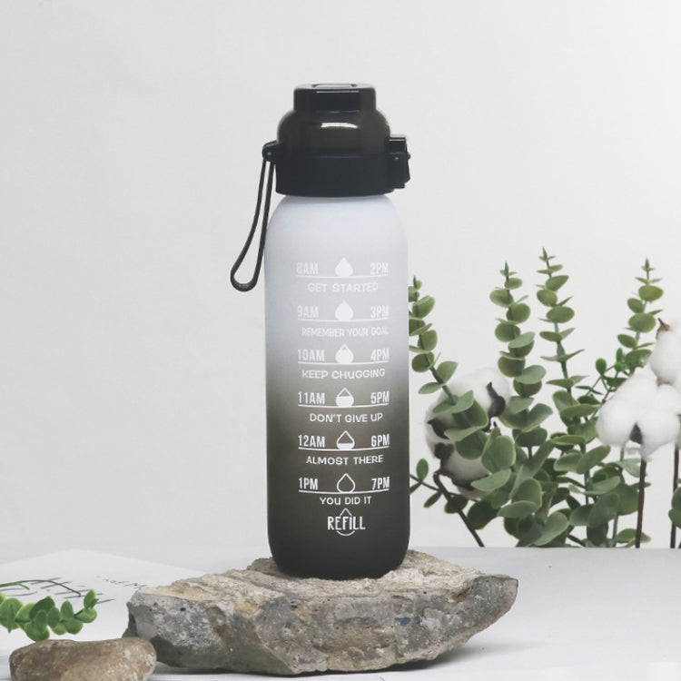 แก้วน้ำ Tritan ความจุ 1000ml สีไล่เฉด สำหรับกีฬากลางแจ้ง