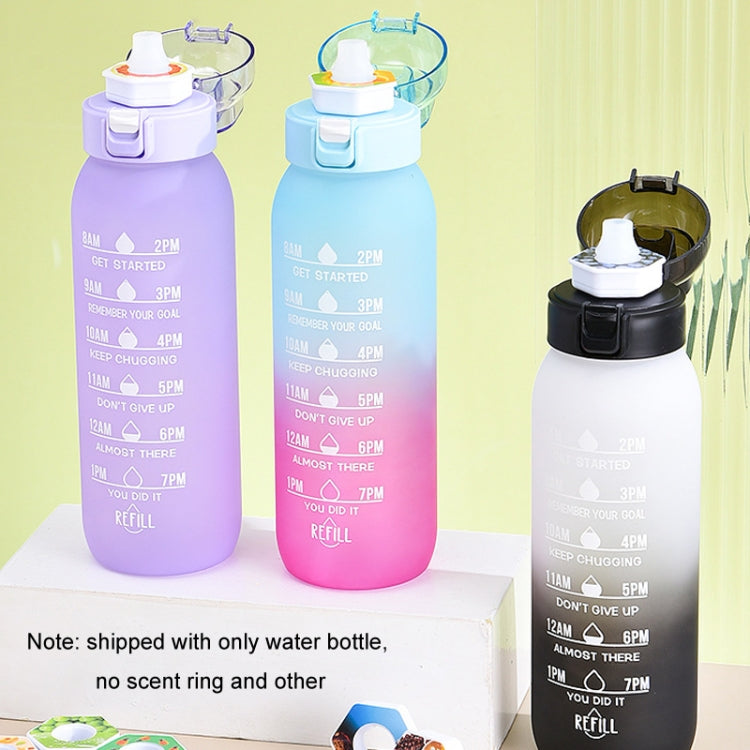 แก้วน้ำ Tritan ความจุ 1000ml สีไล่เฉด สำหรับกีฬากลางแจ้ง