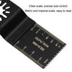 2pcs Trimmers High Carbon Steel Straight Saw Blade For Multi Tool, Small Teeth, 45mm Fine Teeth