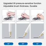 หัวปากกา Apple Pencil รุ่นเปลี่ยนหัว ปรับแต่งได้, เปลือกสีขาวยาว 4.0 ปลายเงิน, เปลือกสีขาวมาตรฐาน 3.5 ปลายเงิน, หัวกลม 3.0 เปลือกสีขาวปลายเงิน, เปลือกสีขาวยาว 4.0 ปลายทอง, เปลือกสีขาวมาตรฐาน 3.5 ปลายทอง
