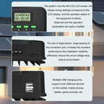 คอนโทรลเลอร์โซลาร์เซลล์ MPPT อัจฉริยะสำหรับการระบุแสง 12V/24V 60A รุ่น CM-D60, CM-D50