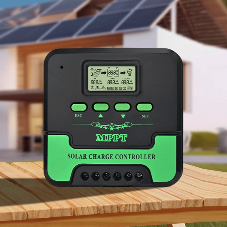 คอนโทรลเลอร์โซลาร์เซลล์ MPPT อัจฉริยะสำหรับการระบุแสง 12V/24V 60A รุ่น CM-D60, CM-D50