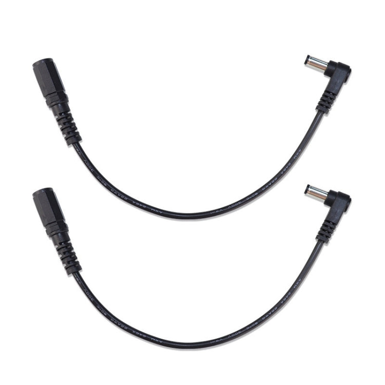 ชุดสายอะแดปเตอร์ DC 5.5 x 2.1 มม. แบบตรงเป็นงอ ตัวผู้เป็นตัวเมีย สายต่อขยายสายไฟ, B1-2