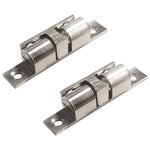 2pcs Cabinet Magnetic Spring Buckle Ball Door Sucker, Small Gold, Medium Gold, Large Gold, Extra Large Gold, Small Silver, Medium Silver, Large Silver, Extra Large Silver