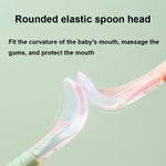 Multi-function Double-head Baby Food Spoon Baby Tableware Fruit Scraper Spoon