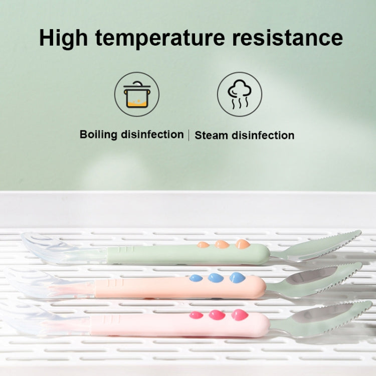 Multi-function Double-head Baby Food Spoon Baby Tableware Fruit Scraper Spoon