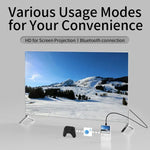 เครื่องเล่นเกมพกพา ANBERNIC RG40XXV หน้าจอ HD แนวตั้ง พร้อมจอยสติ๊กและไฟแสงรอบข้าง, ความจุ 64GB, 64GB+128GB, 64GB+256GB