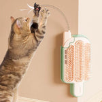 แปรงนวดของเล่นแมว Cats Corner แบบกระตุ้นตัวเอง รูปไอศกรีม รุ่นธรรมดา, รุ่นขนนก, รุ่นลูกบอลเปปเปอร์มินต์